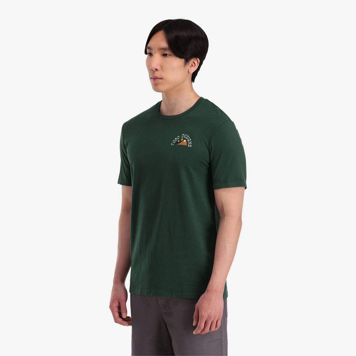 Topo Designs Alpenglow Tee M  Forest